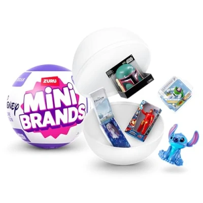 Abbildung von Mini Brands 77494 Kapsel Disney Serie 3 Überraschungskapsel, 1 Capsule