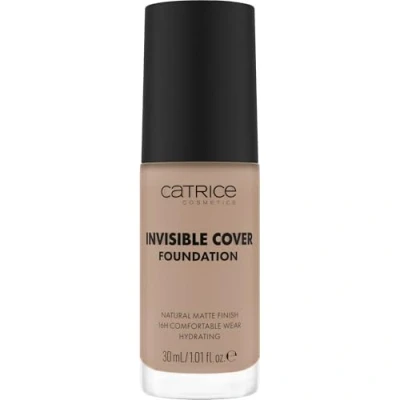 Abbildung von Catrice Invisible Cover Foundation, Nr. 025N, Nude, feuchtigkeitsspendend, langanhaltend, natürlich, für trockene Haut, vegan, ölfrei, ohne Parabene, Mikroplastikpartikel, 1er Pack (30ml)