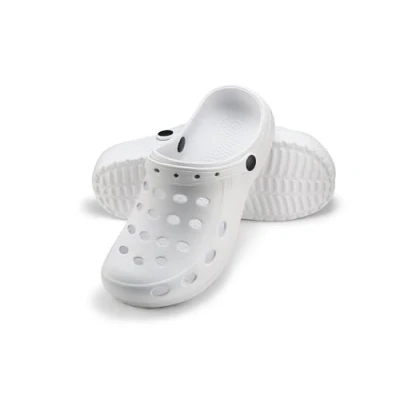 Abbildung von ESTRO Gartenschuhe Damen Gartenclogs Herren Leicht Clogs Unisex Garten A02 (38, Weiß)