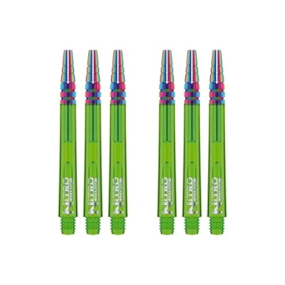 Abbildung von RED DRAGON Nitrotech Ionic Mittlere Schäfte Grün 2 Sets pro Packung (6 in total)