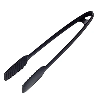 Abbildung von Westmark Brat und Servierzange, Grillzange, hochhitzebeständiger Kunststoff, Länge: 33,2 cm, Gentle Plus, Schwarz, 28692275