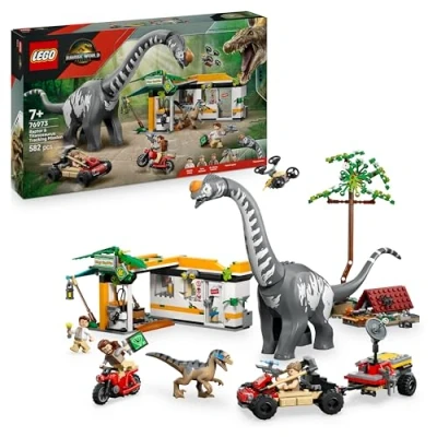 Abbildung von LEGO ® Jurassic World 76973 Raptor &amp; Titanosaurus: Grosse Fährtensuche