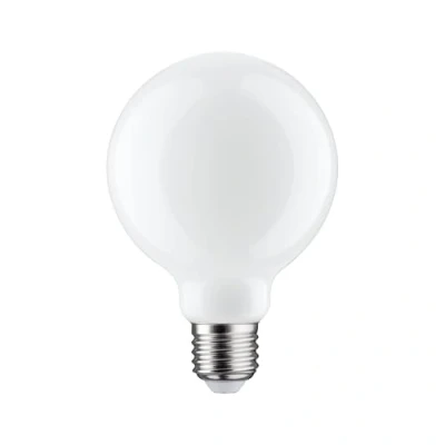 Abbildung von Paulmann 28702 LED Lampe Globe Filament G95 7,5W Klassik 806lm Leuchtmittel dimmbar Opal 2700K Warmweiß E27, 1 Stück (1er Pack)