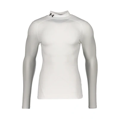 Abbildung von Under Armour UA CG COMP MOCK COLD GEAR Langarmshirt, Herren, Größe: Small, Weiss