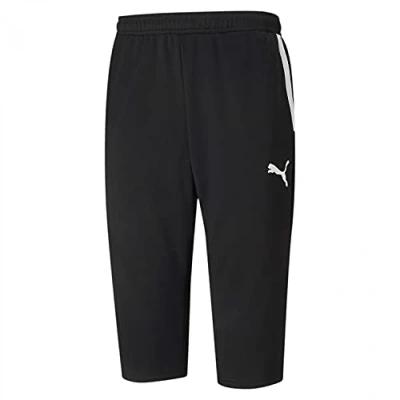 Abbildung von Puma Teamliga Training Pants 3/4 Sporthose, Herren, Größe: 3XL, Black/white