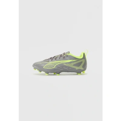 Abbildung von Puma Ultra 5 PLAY Fußballschuh Nocken für Kinder, Größe: 37.5, Matte aged silver/yellow alert Schuhe