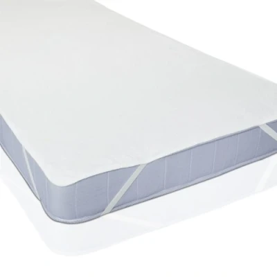 Abbildung von Lumaland Wasserundurchlässige Matratzenauflage Kopfkissenschoner 140 cm x 200 Matratzenschoner aus 100% Baumwolle Flüssigkeiten undurchlässig Atmungsaktiv [Matratzenschutz]