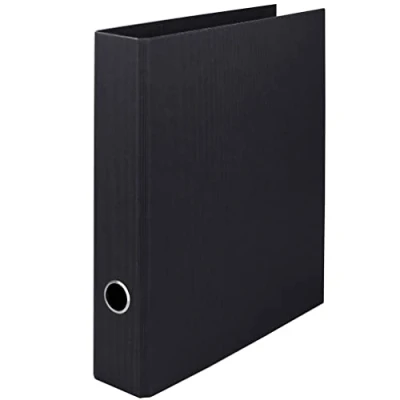 Abbildung von Rössler Papier 1317452701 S.O.H.O. Ordner DIN A4 mit Hebelmechanik, Rückenbreite 50 mm, Schwarz, 1 Stück