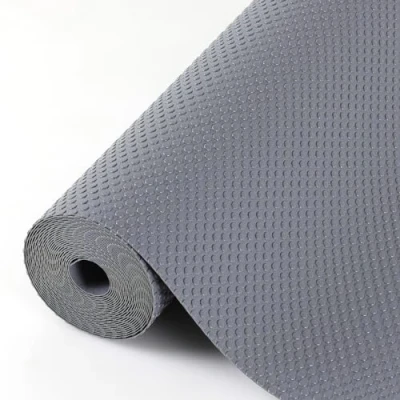 Abbildung von Hersvin Schubladenmatte 30cmx300cm Schrankpapier Schubladeneinlage Eva Wasserfest Nicht Klebende Unterlage Teppich für Küchenschränke Regalschrank (Dunkelgrau/Punkt)