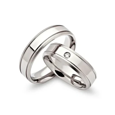 Abbildung von Partnerring Lisa &amp; Jerry Eheringe