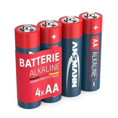 Abbildung von ANSMANN Red Alkaline Batterie Mignon AA LR6 Longlife Alkalibatterie (4er Pack)