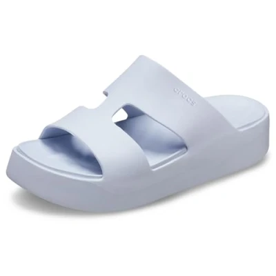 Abbildung von Crocs Damen Getaway Plateau H Strap Sandalen, Dreamscape, 39/40 EU