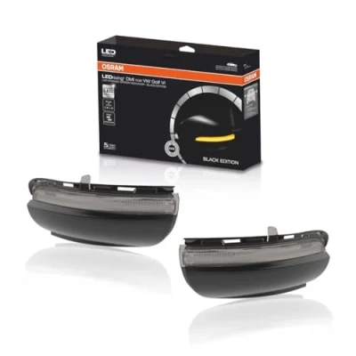Abbildung von OSRAM LEDriving dynamischer Spiegelblinker Golf 6, Touran I Black Edition