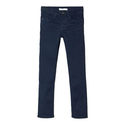 Abbildung von Name it Nkmtheo Xslim TWI 1111TP Jeans Straight Leg für Kinder, Größe: 86, Dark sapphire
