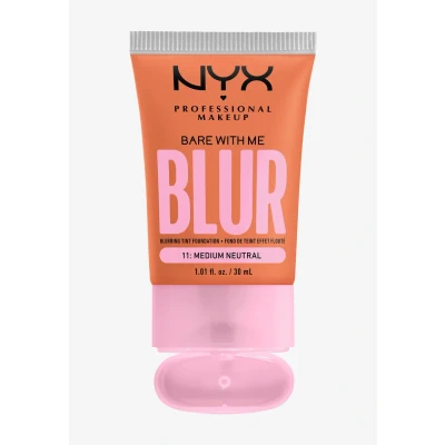 Abbildung von Nyx Professional Makeup BARE WITH ME BLUR TINT Foundation, Damen, Größe: 30 g, Med neutral