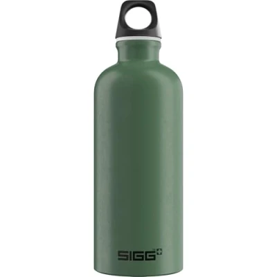 Abbildung von SIGG Unisex Erwachsene Traveller Wasserflaschen, 12 Leaf Green, 0.6 L