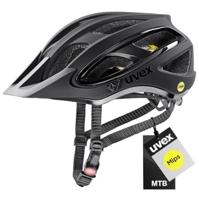 Abbildung von uvex unbound MIPS sicherer MTB Helm für Damen und Herren Sysytem individuelle Größenanpassung all black matt 58 62 cm, mat