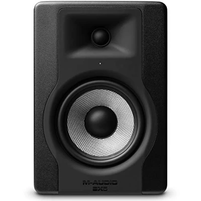 Abbildung von M Audio BX5 D3 Kompakter 2 Wege 5 Zoll Studiomonitor / Lautschprecher, aktiv, für Musikproduktion oder Mixen, mit integrierter akustischer Raumsteuerung, 1 Stück