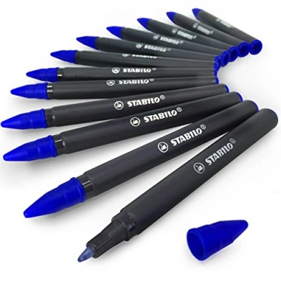 Abbildung von Tintenpatronen zum Nachfüllen STABILO EASYoriginal Refill fine 4x 3er Pack blau (löschbar)