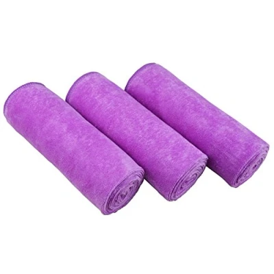 Abbildung von MAYOUTH Mikrofaser Handtuch Set für Sauna Fitness Sport, Schnelltrocknende Handtücher aus Microfaser, Unisex Sporthandtuch 3 Pack 40cm X80cm (Rose 3Pack)