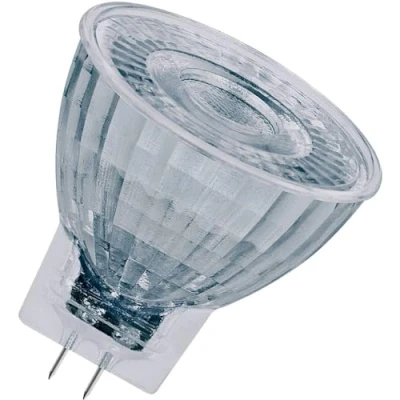 Abbildung von OSRAM Dimmbare MR11 LED Reflektorlampe mit GU4 Sockel, Warmweiss (2700K), Glas Spot, 3.2W, Ersatz für 20W Reflektorlampe,LED SUPERSTAR 12 V, Warmweiß