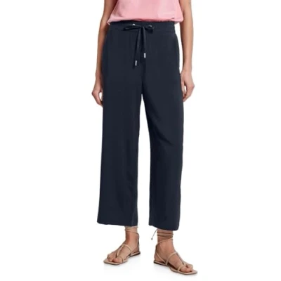 Abbildung von Street One WIDE LEG Stoffhose, Damen, Größe: 38x26, Blau