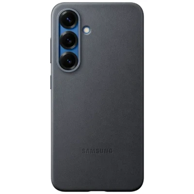 Abbildung von Samsung Kindsuit Pu Leder Back Cover Schwarz Galaxy S25