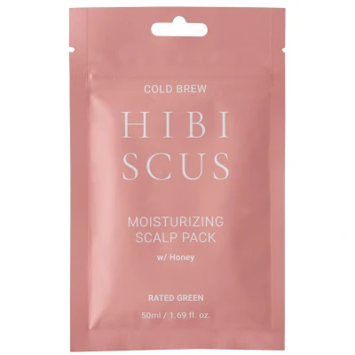 Abbildung von Rated Green COLD BREW Hibiscus Moisturizing Scalp PACK W/HONEY 2 Haarset, Größe: 100 ml,