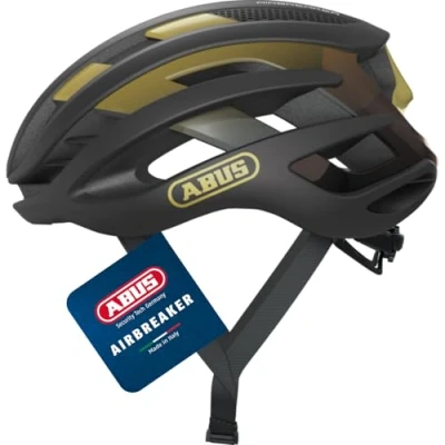 Abbildung von ABUS Unisex, Fahrradhelm, Schwarz (Black Gold), S (51 55 cm)