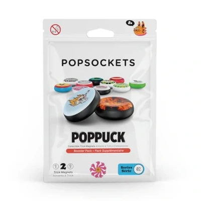 Abbildung von PopSockets: PopPuck Trickmagnet und Fidget Spielzeug mit Zwei Magnetischen Pucks Inklusive Dye Daze