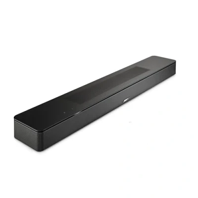 Abbildung von Bose Smart Dolby Atmos Soundbar, Soundbar Lautsprecher mit Bluetooth integrierter Amazon Alexa Sprachsteuerung und Works with Google Assistant Funktion, Schwarz