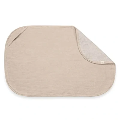 Abbildung von hauck Topper &amp; Handtuch für Wickelauflage, Atmungsaktives Musselin und Frottee Stoff, Waschbar bei 60 C, Junge Mädchen, geeignet Change N Clean Baby Wickelunterlauge (Beige)