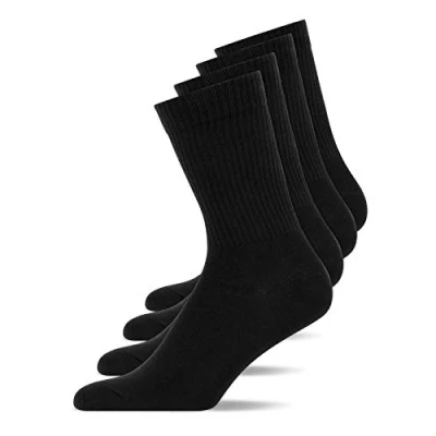 Abbildung von Snocks 4 PACK Socken, Größe: 39 42, Schwarz
