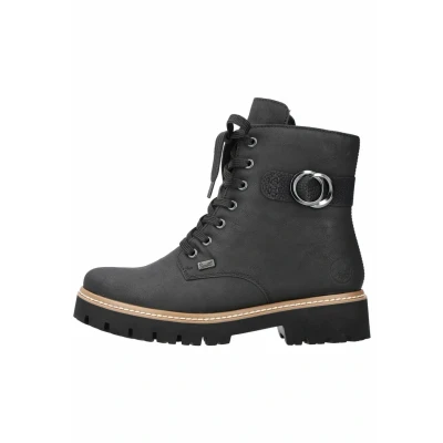 Abbildung von Rieker Snowboot/Winterstiefel, Damen, Größe: 38, schwarz 00 Schuhe