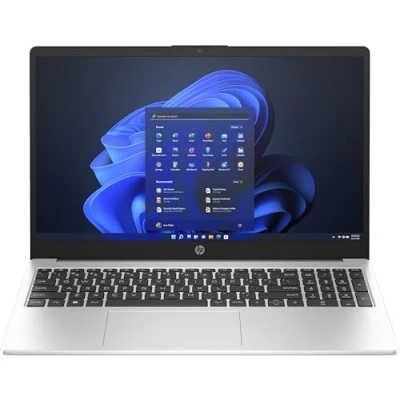 Abbildung von HP 255 G10 Business Laptop 15,6&quot; Entspiegeltes FHD Display AMD Ryzen R3 7320U 8 GB DDR4 RAM 256 SSD Radeon Grafik Windows 11 Home QWERTZ Tastatur Silber