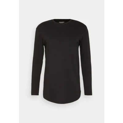Abbildung von Jack &amp; Jones Jjenoa TEE O NECK Langarmshirt, Herren, Größe: Large, Black