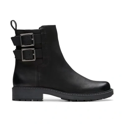 Abbildung von Clarks ORINOCO2 BAY Stiefelette, Damen, Größe: 35.5, Black Leder