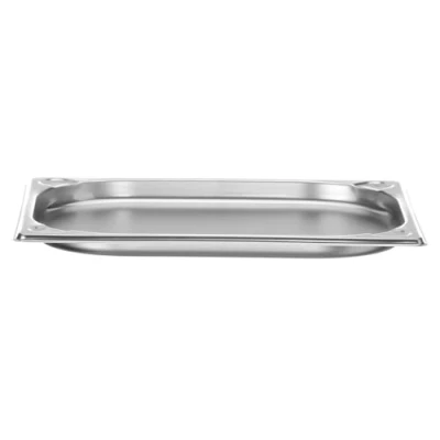 Abbildung von HENDI Gastronormbehälter, Temperaturbeständig von 40 bis 300C, Heissluftöfen Kühl und Tiefkühlschränken Chafing Dishes Bain Marie, Stapelbar, 1L, GN 1/2, 325x265x(H) 20mm, Edelstahl