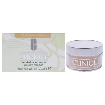 Abbildung von Clinique Blended FACE Powder AND Brush 35G Puder, Damen, Größe: 25 g, 03 transparency