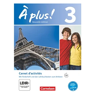 Abbildung von À plus ! Nouvelle édition / Band 3 Carnet d&#039;activités mit Audio und Video Materialien: eingelegtem Förderheft: Audios ... als 1. 2. Fremdsprache Ausgabe 2012)