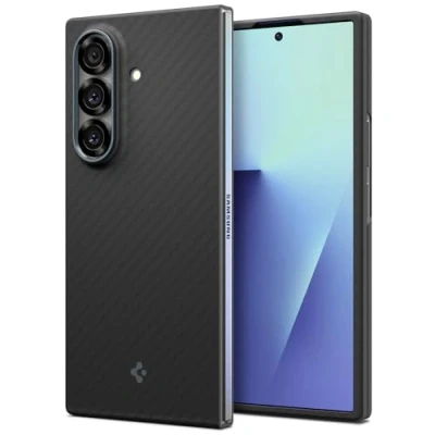 Abbildung von Spigen Air Skin Aramid Hülle Kompatibel mit Samsung Galaxy Z Fold 7 Schwarz