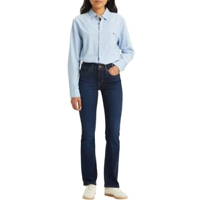 Abbildung von Levi&#039;s 315 Shaping Bootcut Jeans Bootcut, Damen, Größe: 32x34, Darkblue