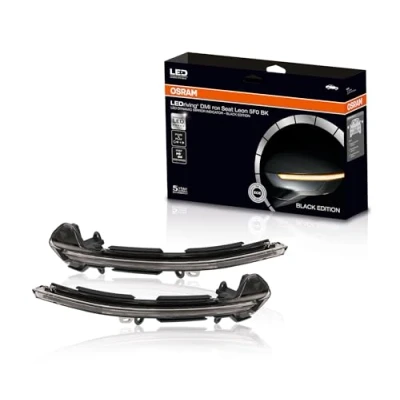 Abbildung von Osram LEDDMI 5F0 BK S LEDriving dynamischer LED Spiegelblinker Black Edition, Set of 2