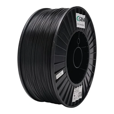 Abbildung von eSUN PLA+ Filament 1.75mm, 3D Drucker PLA Plus, Maßgenauigkeit +/ 0.03mm, 3kg Spule (6.6 LBS) Druck für Drucker, Schwarz