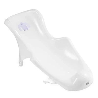 Abbildung von Hylat Baby Badewanneneinsatz wertvolle Badehilfe für Säuglinge und Babys von Geburt bis ca. 6 Monate, Farbe:weiß, Motiv:Yeti, Marke:Hylat