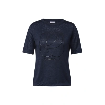 Abbildung von Street One Studio MIT Tonalem Bluse, Damen, Größe: Large, Blau