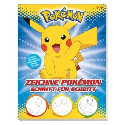 Abbildung von Pokémon: Zeichne Pokémon Schritt für Schritt: Mit Anleitungen über 70 Pokémon!