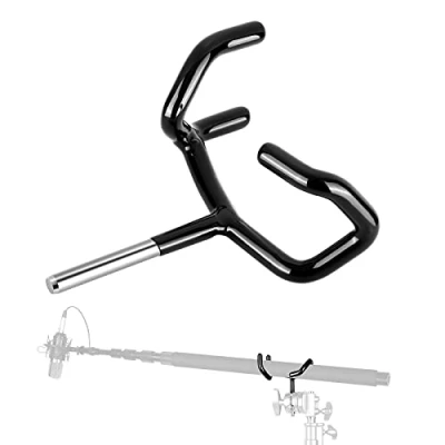 Abbildung von NEEWER Metall Mikrofonarmhalterung für C Stative und Mikrofonständer, schwarz