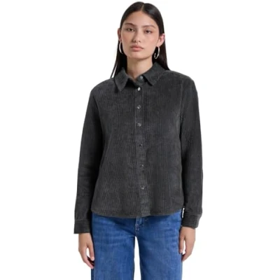 Abbildung von Street One Studio Softe Hemdbluse, Damen, Größe: 34, Grau