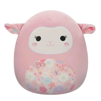 Abbildung von Squishmallows SQCR05430 Lala das rosa Lamm 30 cm, offizielles Jazwares Plüsch, superweiches Kuscheltier